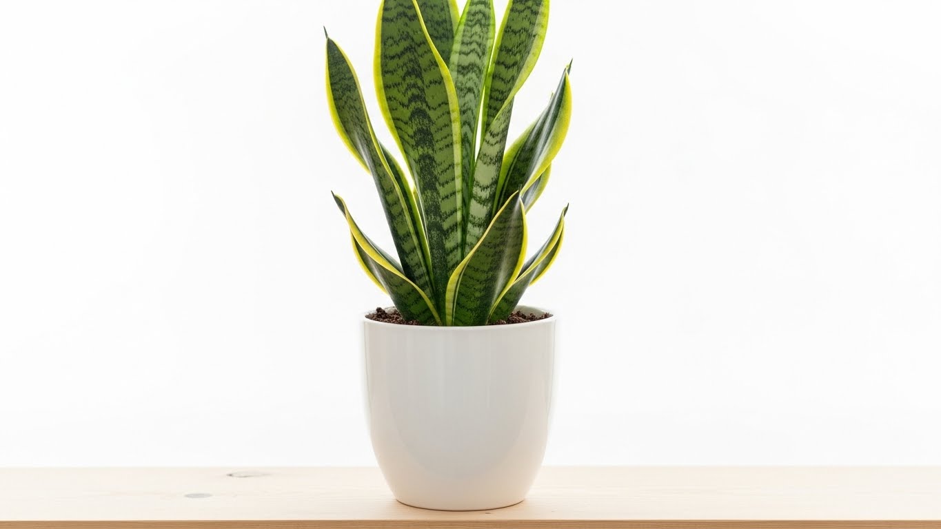 魔除け効果のあるサンスベリア