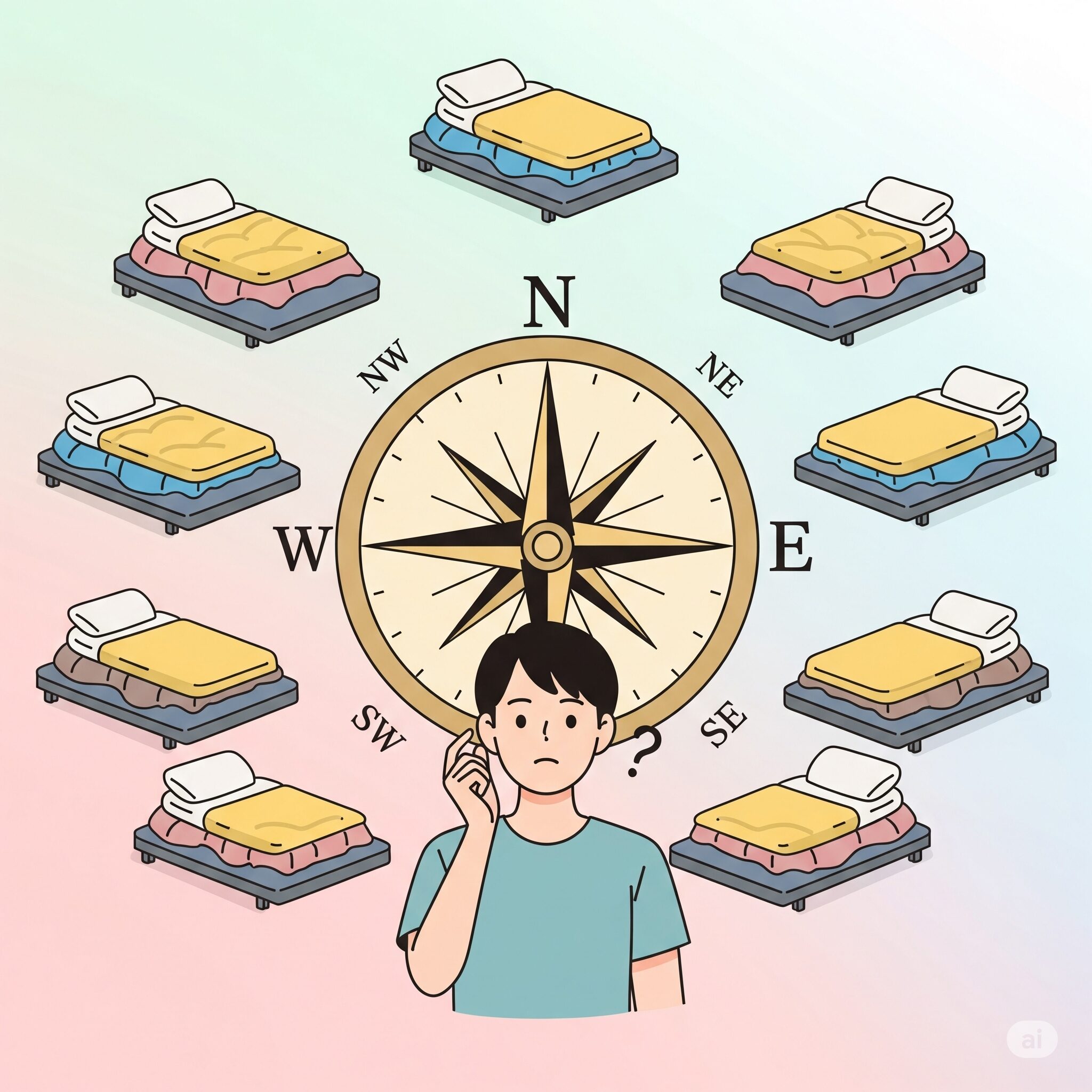 寝る方向 ダメ