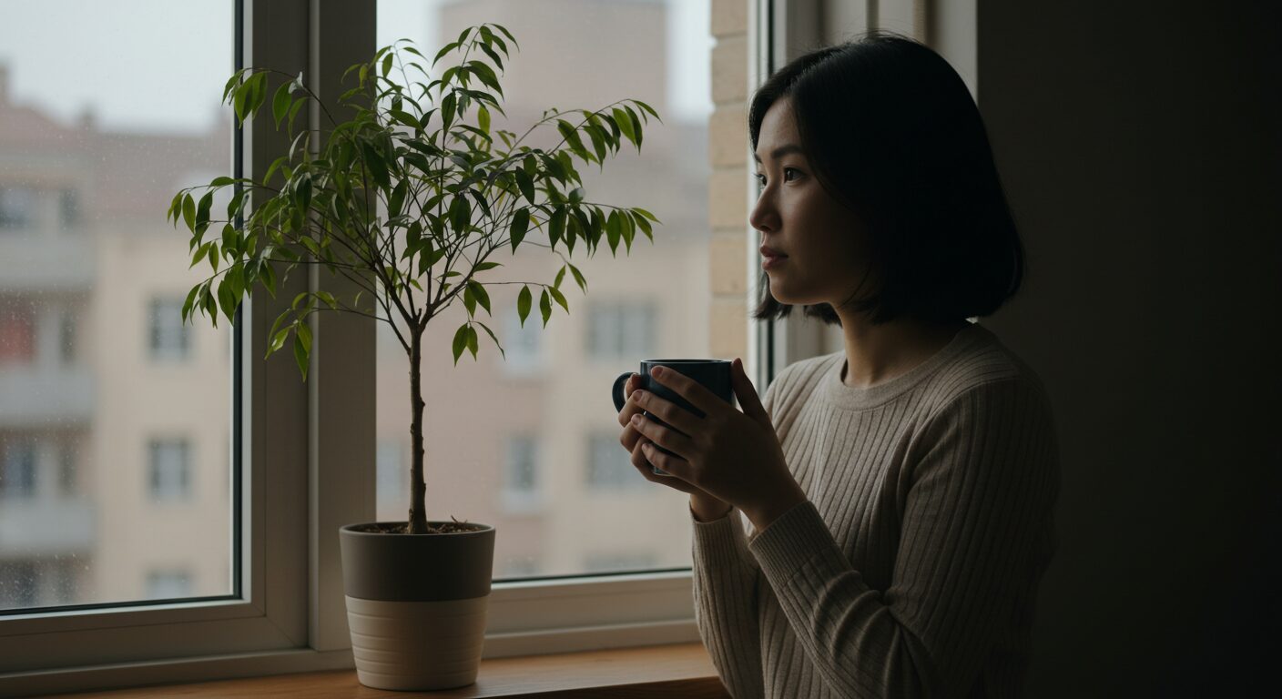 榊をトイレに飾る