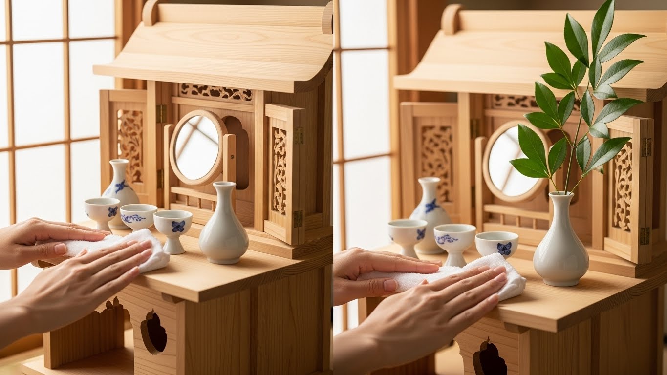 神棚の手入れと環境整備