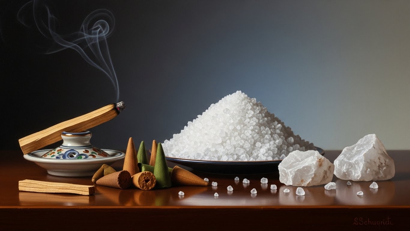 場を清めるための伝統的なアイテム