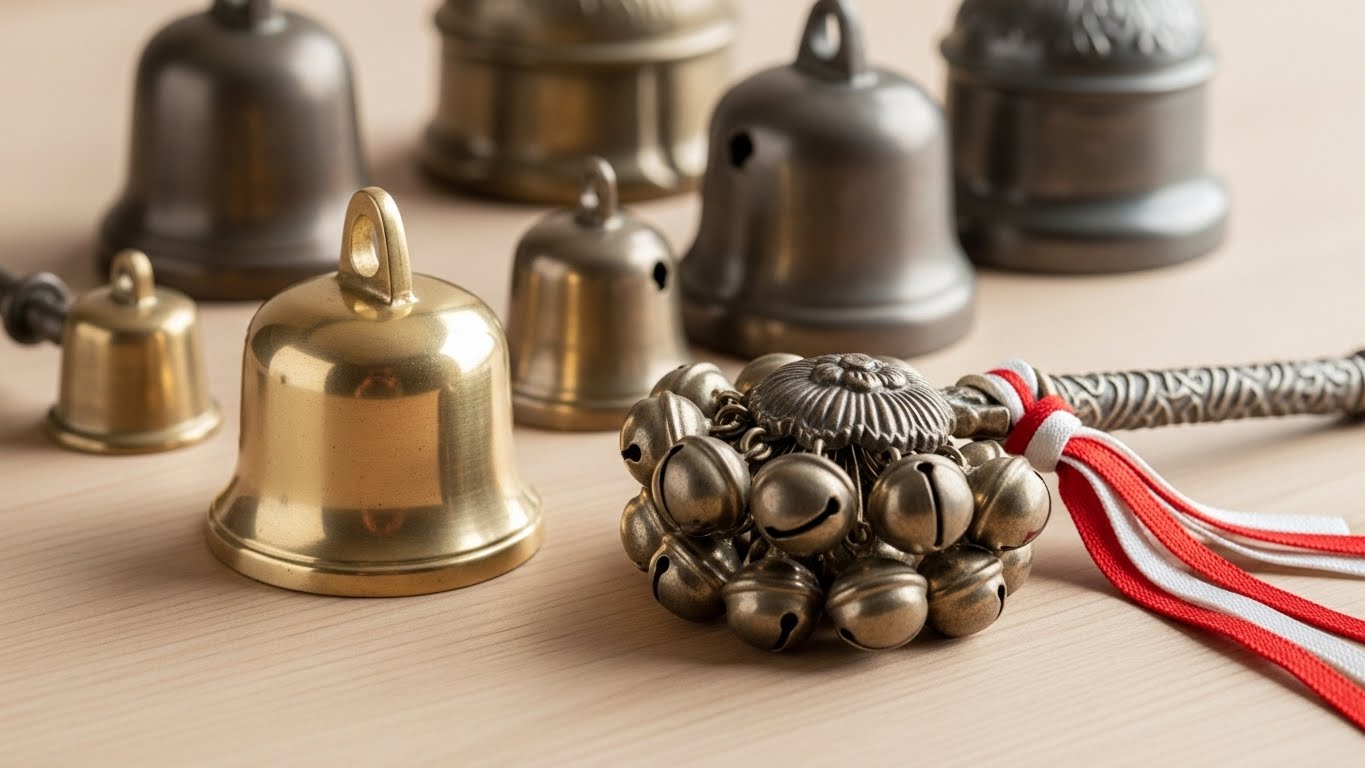 神棚に供える鈴の種類の比較