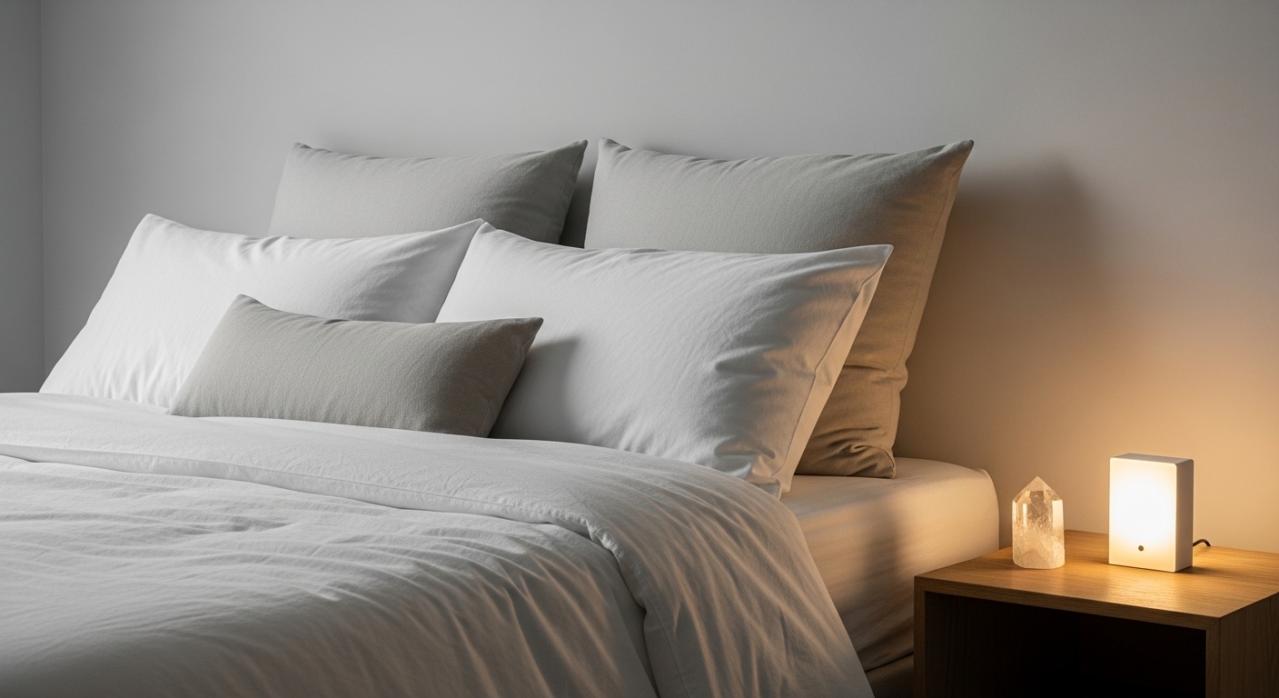 整えられた安眠環境と浄化アイテム