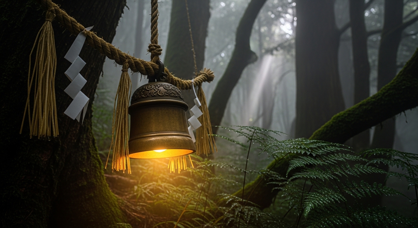 スピリチュアルな鈴のイメージ